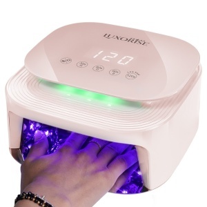 Lampa UV/LED 96W GENESIS PRO TOUCH - LUXORISE, Pink - Img 5