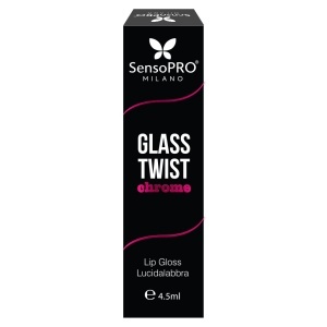 Luciu de buze Glass Twist Chrome SensoPRO Milano, Bronze Glow - Img 5