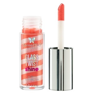 Luciu de buze Glass Twist Shine SensoPRO Milano, Roll Coral - Img 5