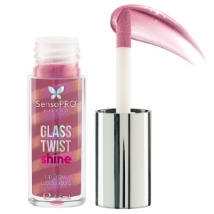 Luciu de buze Glass Twist Shine SensoPRO Milano, Rosy Spin
