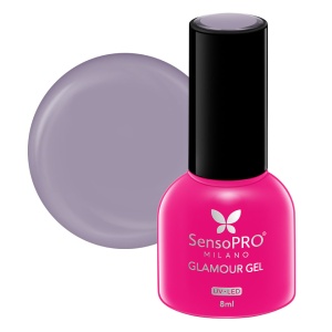 Oja Semipermanenta Glamour Gel SensoPRO Milano - #48 Elegant Orchid, 8ml