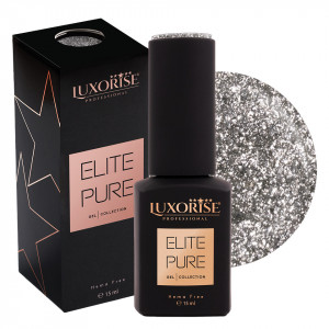 Oja Semipermanenta Hema Free ELITE PURE LUXORISE - Sophisticated Silver, 15ml
