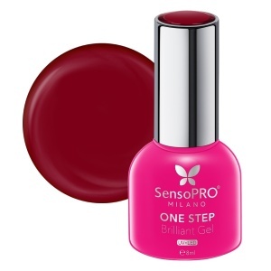 Oja Semipermanenta One Step Brilliant Gel SensoPRO Milano - #08 Retro Queen, 8ml