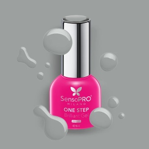 Oja Semipermanenta One Step Brilliant Gel SensoPRO Milano - #18 First Mirage, 8ml - Img 2