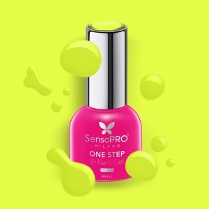 Oja Semipermanenta One Step Brilliant Gel SensoPRO Milano - #47 Wild Elixir, 8ml - Img 2