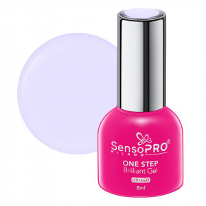 Oja Semipermanenta One Step Brilliant Gel SensoPRO Milano - #61 Fairy Wings, 8ml