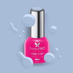 Oja Semipermanenta One Step Brilliant Gel SensoPRO Milano - #67 Cool Party, 8ml - Img 2