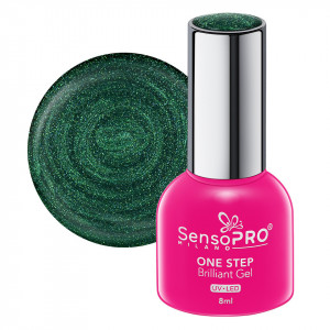 Oja Semipermanenta One Step Brilliant Gel SensoPRO Milano - #94 Wild Pinetree, 8ml