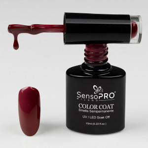 Oja Semipermanenta SensoPRO Milano 136 Festive Red, 10ml - Img 2