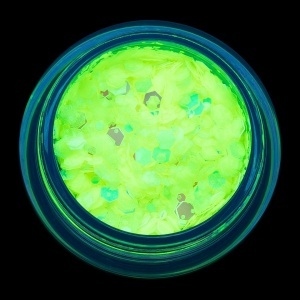 Paiete Unghii Neon Fluorescent LUXORISE, Lime - Img 4