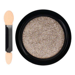 Pigment Unghii LUXORISE Mirror Powder, Platinum Gold