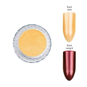 Pigment Unghii Pearl LUXORISE, Champagne Pop - Img 3