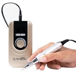 Pila Electrica Portabila Revolution Elite - LUXORISE , 35.000 RPM, Gold - Img 5