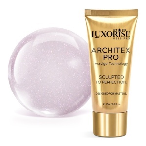Polygel LUXORISE ARCHITEX PRO - Intense Elegance Collection, Bordeaux Gem, 15ml