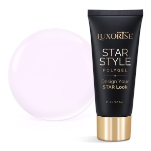 Polygel LUXORISE STAR STYLE - STAR DREAM Collection, Blush Fantasy, 15ml