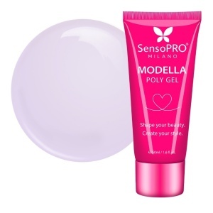 Polygel MODELLA SensoPRO Milano - Lavender Pop, 50ml