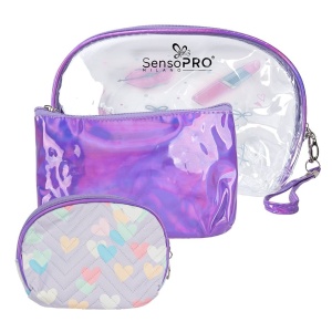 Portfard Cosmetice SensoPRO Milano - Holiday Diva, set 3 buc - Img 2