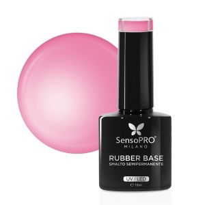 Rubber Base Gel SensoPRO Milano 10ml, Babydoll Pink 34