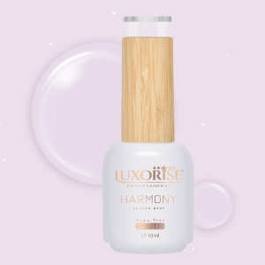 Rubber Base Hema Free Harmony LUXORISE - Blushing Pearl 10ml - Img 2