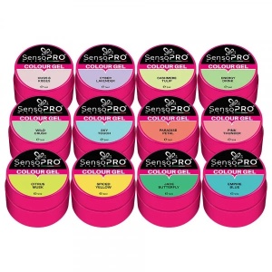 Set 12 Geluri UV Colorate SensoPRO Milano - Forever Young Collection - Img 2