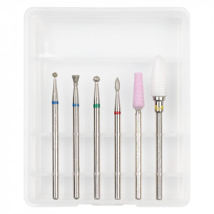 Set 6 Capete Freza Unghii LUXORISE #06
