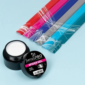 Spider Gel SensoPRO Milano Pure White, 5 ml - Img 3