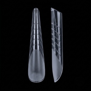 Tipsuri Reutilizabile Polygel & Gel Russian Almond REVOMAX PRO TIPS LUXORISE, 120 buc - Img 6