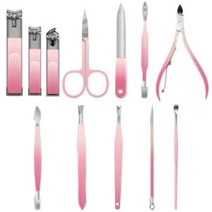 Trusa Manichiura Pink SensoPRO Milano, 12 piese - Img 2
