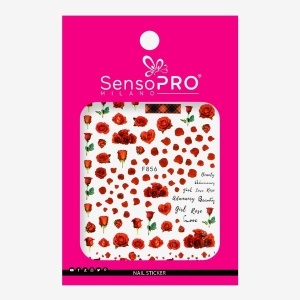 Abtibilduri Unghii SensoPRO Milano Roses in Paris, model F856 - Img 2