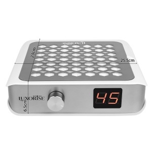 Aspirator Praf Unghii cu Display 60W AirPrecission Elite - LUXORISE, Silver - Img 6