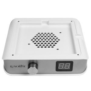 Aspirator Praf Unghii cu Display 60W AirPrecission Elite - LUXORISE, Silver - Img 3