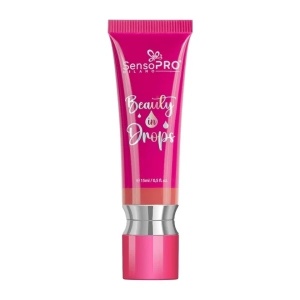 Fard lichid Beauty in drops SensoPRO Milano, Rose Red - Img 6