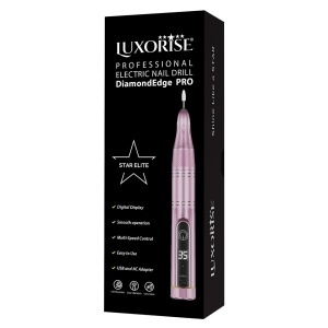 Freza Unghii Portabila DiamondEdge PRO 35.000 RPM - LUXORISE, Grey - Img 5