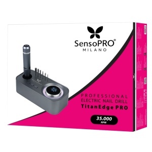 Freza Unghii TitanEdge PRO 35.000RPM - SensoPRO Milano, Titanium silver - Img 2