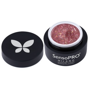 Gel Constructie Unghii Expert Line Petal Glow SensoPRO Milano - Petal Blush, 15ml - Img 2