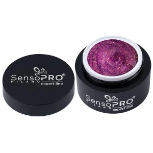 Gel Constructie Unghii Expert Line SensoPRO Milano - Sunset Rose 30ml - Img 2