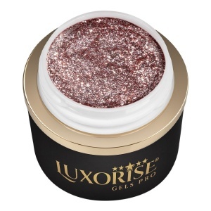Gel Design 3D LUXORISE - Royal Glitz, Metal Blush 5ml - Img 1