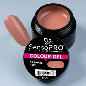 Gel UV Colorat Caramel Kiss 5ml, SensoPRO Milano - Img 4