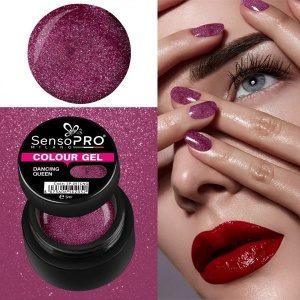 Gel UV Colorat Dancing Queen 5ml, SensoPRO Milano - Img 3