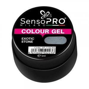 Gel UV Colorat Exotic Stone 5ml, SensoPRO Milano - Img 3