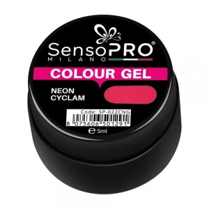Gel UV Colorat Neon Cyclam 5ml, SensoPRO Milano - Img 2