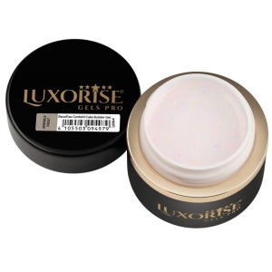 Gel UV Constructie Unghii Confetti Cake LUXORISE 15ml, Sprinkle Frost - Img 2