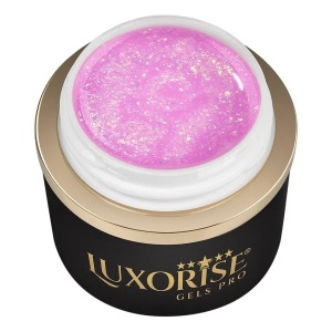 Gel UV Constructie Unghii RevoFlex LUXORISE - Orchid Frost, 15ml - Img 2
