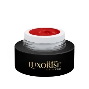 Gel UV Nail Art Babyboomer LUXORISE Cushion Ombre Velvet - Deep Red, 2ml - Img 2
