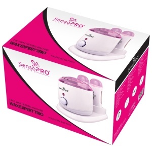 Incalzitor ceara triplu cu suport SensoPRO Milano, WAX EXPERT TRIO - Img 2