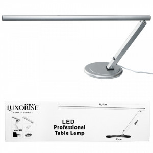 Lampa de Masa pentru Manichiura cu LED Profesionala LUXORISE, Silver - Img 4