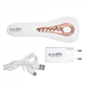Lampa Profesionala UV LED Nail Art Elite cu Acumulator LUXORISE, Gold - Img 5