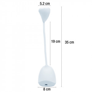 Lampa Unghii UV LED Flexibila BloomBliss PRO SensoPRO Milano, White - Img 6