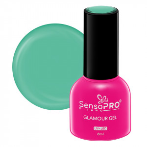 Oja Semipermanenta Glamour Gel SensoPRO Milano - #105 Amazing Grace, 8ml