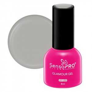 Oja Semipermanenta Glamour Gel SensoPRO Milano - #12 Stone Cold, 8ml
